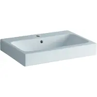Geberit lavabo iCon avec trou pour robinetterie, avec cuvette 600x485mm blanc