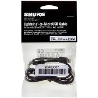 Shure Câble Micro USB - Lightning 1 M