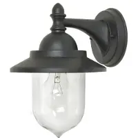 Franssen Lampe d'extérieur Finmotion Noir