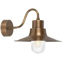 Elstead Lighting Applique d'extérieur en laiton vieilli, E27, 60 W, Sheldon Elstead