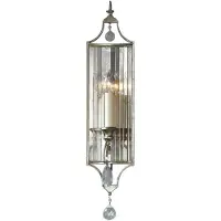 Elstead Lighting Applique murale Elstead Gianna E14, argent plaqué or