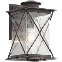 Kichler Applique d'extérieur en zinc vieilli E27 60 W Argyle