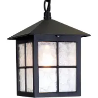 ELSTEAD Suspension d'extérieur Winchester 1xE27 noire Elstead BL18B-BLACK