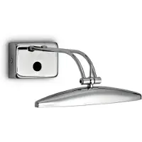 Ideal Lux MIRROR-20 AP2, Aligné, 2 ampoules, G9, IP20, Chrome