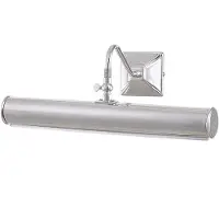 Elstead Lighting Applique murale Picture Light, chrome poli, 2xE14x40W, métal, dimensions : 13,5 x 36 x 20 cm, IP20, Elstead