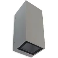 LEDS-C4 Afrodita - Applique Murale D'extérieur À 2 Lumières, Gris Ip65, Gu10