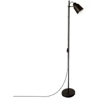 Ledkia Lightning Lampadaire Métal Ulux Noir