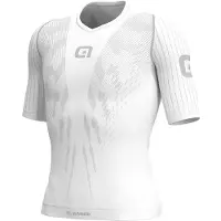 ALÉ Intimo Pro Race Short Sleeve Base Layer Blanc L-XL Homme