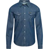Wrangler Chemise Chemise Western Stone homme - Bleu - EU XXL