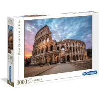 Clementoni Coliseum Sunrise High Quality Puzzle 3000 Pieces Multicolore Enfants