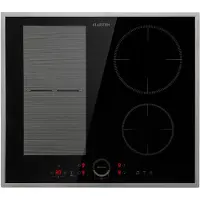 Klarstein Plaque Induction 7000W, Plaque de Cuisson Electrique à Induction, Plaque Induction Encastrées 4 Feux, Tables de Cuisson Encastrable, Contrôle Tactile, Rechaud Electrique pour la Cuisine