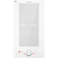 Klarstein Plaque Induction 3500W, Plaque de Cuisson Electrique à Induction, Plaque Induction Encastrées 2 Feux, Tables de Cuisson Encastrable, Contrôle Tactile, Rechaud Electrique pour la Cuisine
