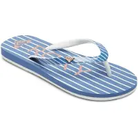 Roxy Tongs enfant PEBBLES VII G filles - Bleu - 34
