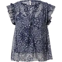 Pepe Jeans Letizias Short Sleeve Shirt Bleu XS Femme