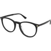 Gucci Gg0027o-001 52/16/140 Woman Glasses Noir Femme