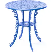 Seletti Table de collection Industry bleu ciel