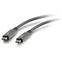 C2G 88830, 0.9 m, USB C, USB C, USB 3.2 Gen 1 (3.1 Gen 1), 5 Gbit/s, Noir