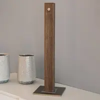 HerzBlut Lampe de table LED Leonora 51 cm - noyer huilé