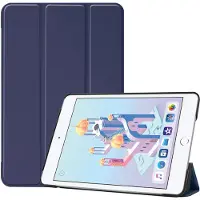IMoshion Coque tablette Trifold pour Apple iPad Mini 5 (2019) / Mini 4 (2015) - Bleu foncé