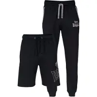Lonsdale Pantalon gris / noir