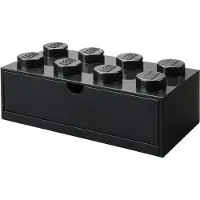 LEGO 40211733 Boîte à tiroirs DESK DRAWER 8, 1 tiroir, noir