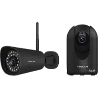 Foscam R4M-W, Caméra IP de sécurité, Intérieur, Sans fil, CE, FCC, Table, Blanc
