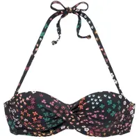s.Oliver Hauts de bikini 'Milly' mélange de couleurs / noir