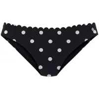 LASCANA Bas de bikini 'Jada' noir / blanc
