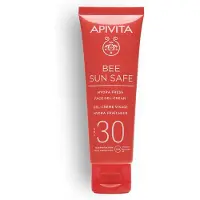Apivita Bee Sun Safe Gel-Crème Visage Hydra Fraîcheur SPF 30 | 50 ml
