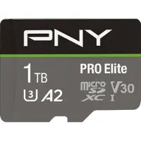 PNY MicroSDXC Pro Elite 1 To 100 Mo/s