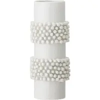 Bloomingville Barrit Vaas | Blanc | Grès | 82047447
