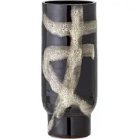 Bloomingville Vefa Vaas | Noir | Terracotta | 82050021