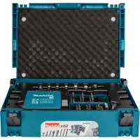 Makita Jeu de forets et embouts de vissage Makita 62 pièces, B-53908