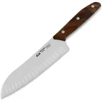 Due Cigni 1896, 2C1005NO Santoku 18 cm, bois de noyer