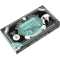 Ginza.se PUZZLE DU PROFESSEUR Albert Einstein Puzzle No.5 : Puzzle du poisson