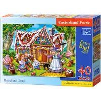 Castorland Puzzle 40 pièces MAXI Hansel et Gretel 040285