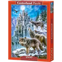 Castorland Puzzle 1500 pièces Loups et Château 151141