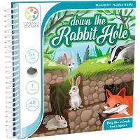 SmartGames Game Down The Rabbit Hole Puzzle Clair