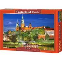 Castorland Château de Wawel de nuit Pologne Puzzle 1000 C-103027-2