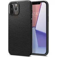 Spigen Coque Liquid Air Apple iPhone 12 Pro Max - Noir