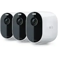 Arlo Essential Caméra de Sécurité Blanc Lot de 3