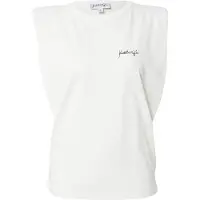 KENDALL + KYLIE Kkw344215 Sleeveless T-shirt Blanc M Femme