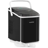 Klarstein Machine a Glacons pour la Maison, Capacité de 2L, Fabrique Rapidement Jusqu'à 12kg de Glacons, Machine a Glaces Petits et Grands Glaçons en Forme de Balles, Autonettoyante, Ice Maker