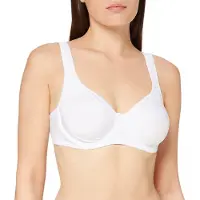 Sassa Bügel-BH doppelt vorgeformt 24804 Soutien-Gorge de Tous Les Jours, Blanc (Weiß 00100), 110D (Taille Fabricant:95D) Femme