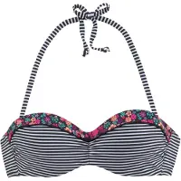 s.Oliver Hauts de bikini mélange de couleurs / noir / blanc