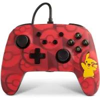 PowerA BDA 1513777-01 Contrôleur de jeu rouge USB Gamepad Nintendo Switch