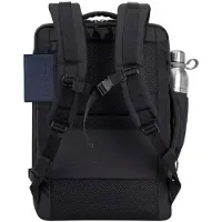 Rivacase Sacoche pour ordinateur portable pour femme 14 "et MacBook Pro 16 (14", Apple, Universel), Sac pour notebook, Noir