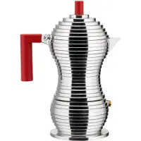 Alessi Pulcina,Espresso Coffee Maker (Art.-Nr. MDL02/3 R, EAN 8003299388073)