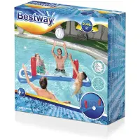 Bestway Ensemble de volley-ball flottant pour piscine 252 x 64 cm 52133
