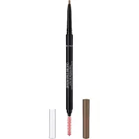 Rimmel Crayon à sourcils London Pro Microdefiner Formule longue durée Peigne intégré 002 Soft Brown